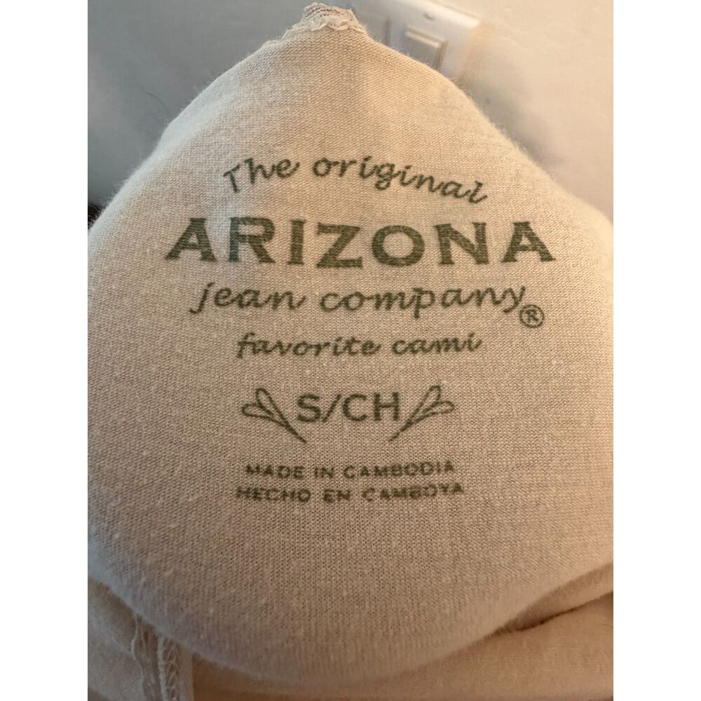 Arizona Jean Co. Ribbed High-Neck Tank Top – Size Small - Picture 3 of 3